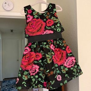 Zoe LTD adorable toddler floral dress 2T/3T